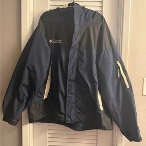 Columbia 3-In-1 Winter Snow Ski Jacket, Fleece & Windbreaker Mens XXL 2XL